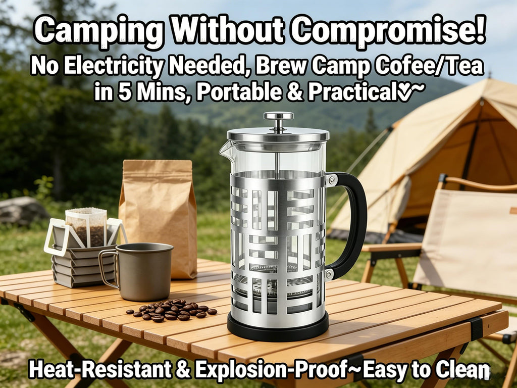 34 oz Brushed Stainless French Press A561683