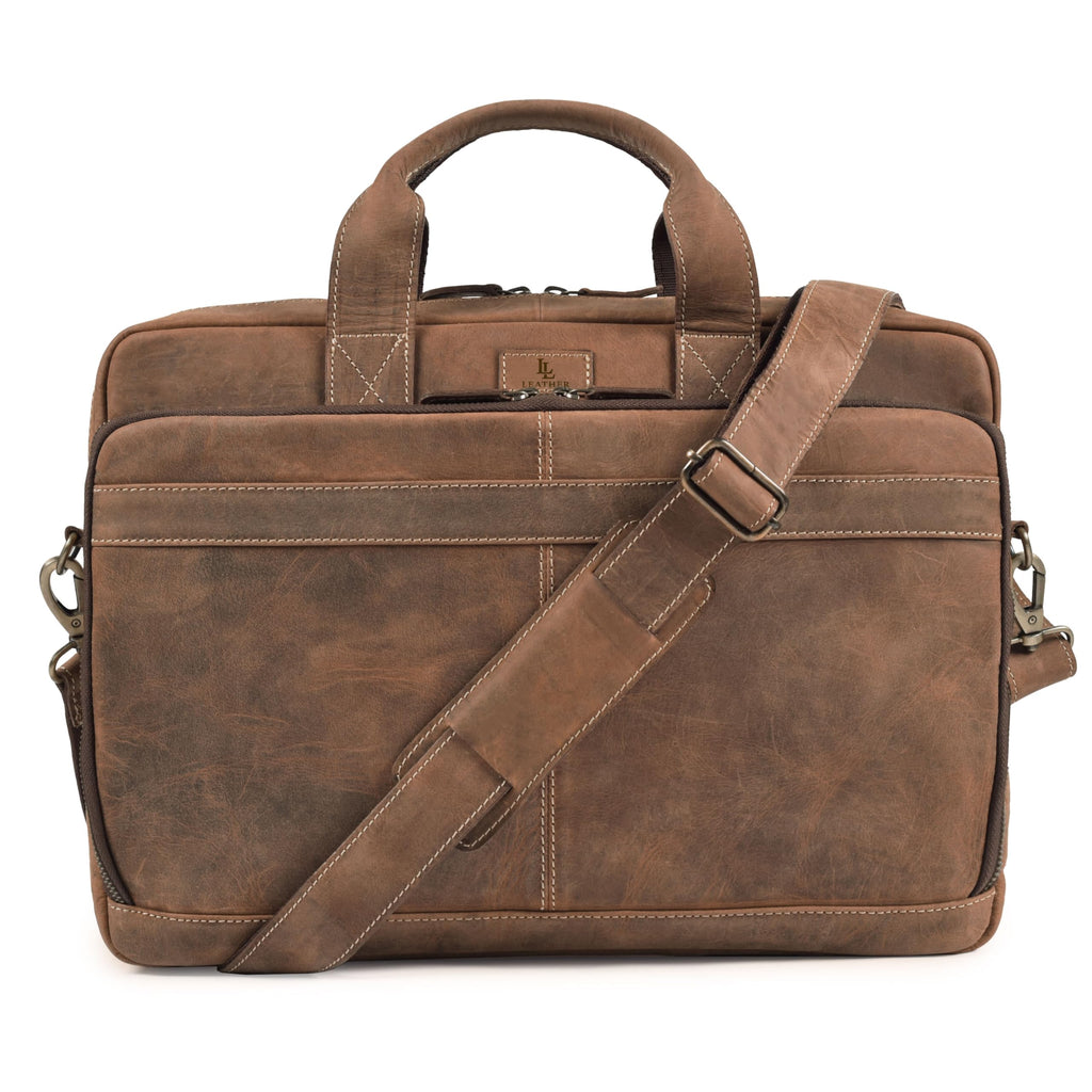 Full Grain Leather Messenger Bag G62992