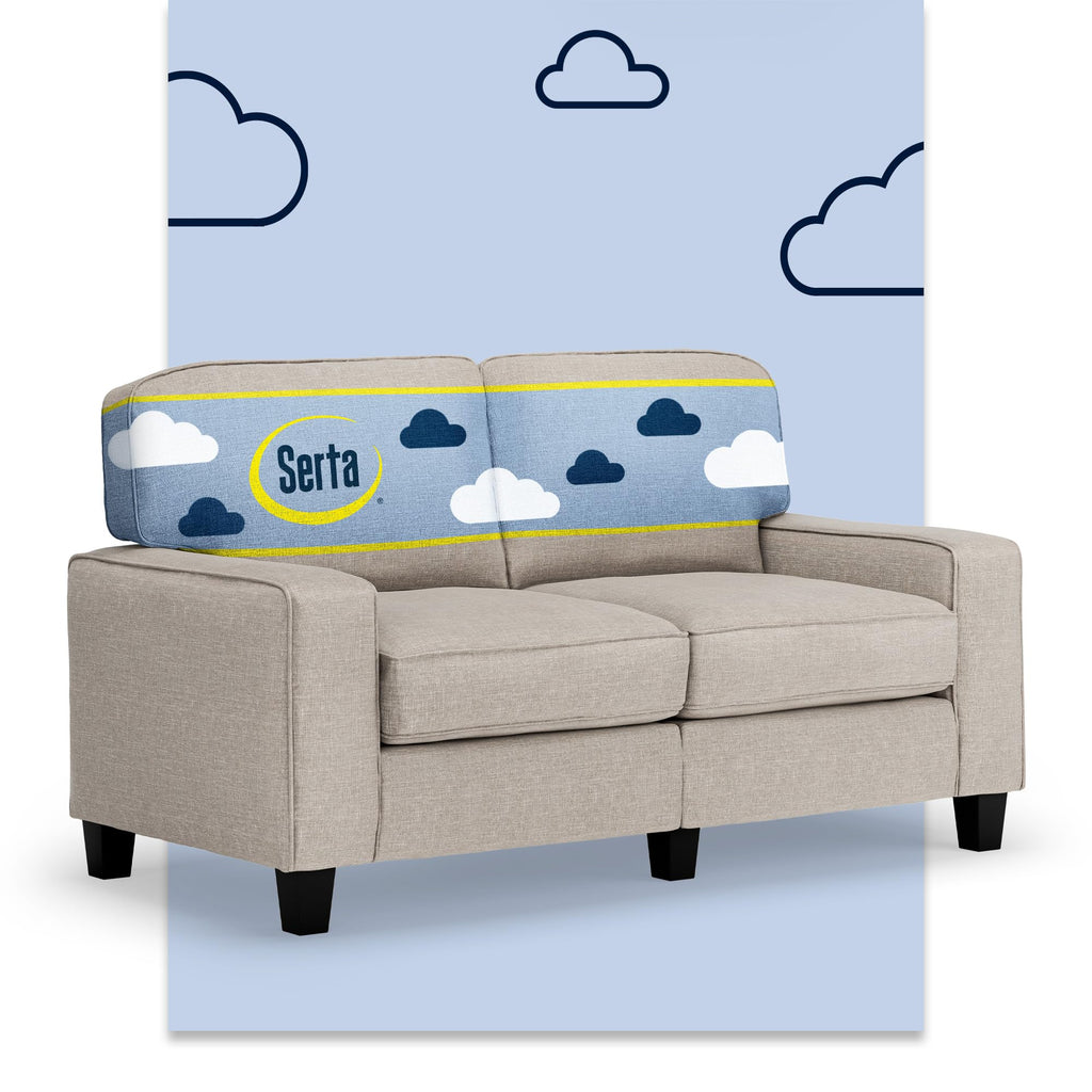 Light Gray Polyester Sofa E46813