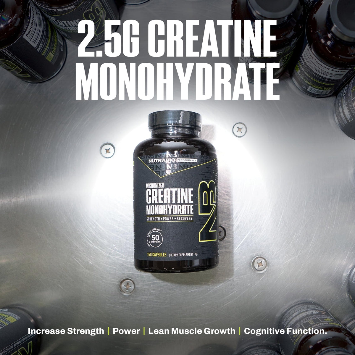 Micronized Creatine Monohydrate Capsules V723