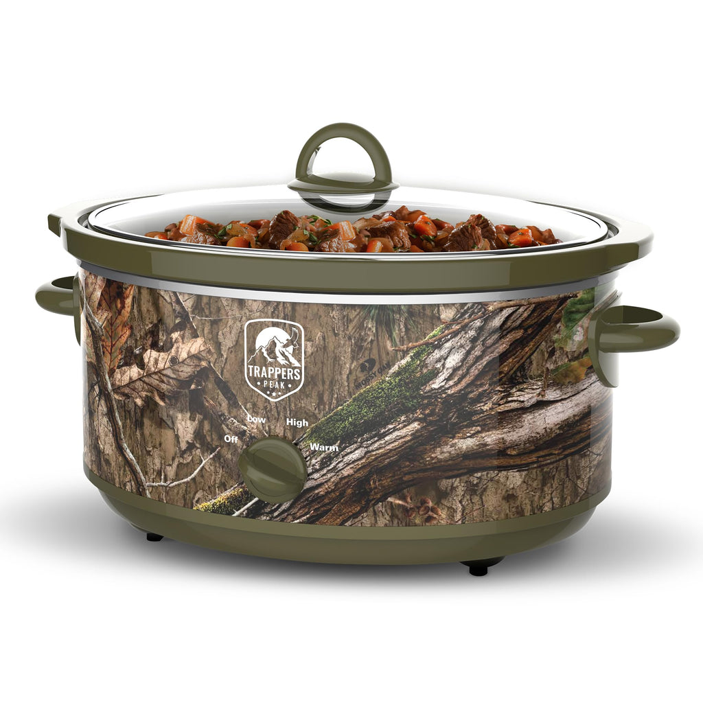 7 Quart Oval Slow Cooker Pot with Heat Settings H1388