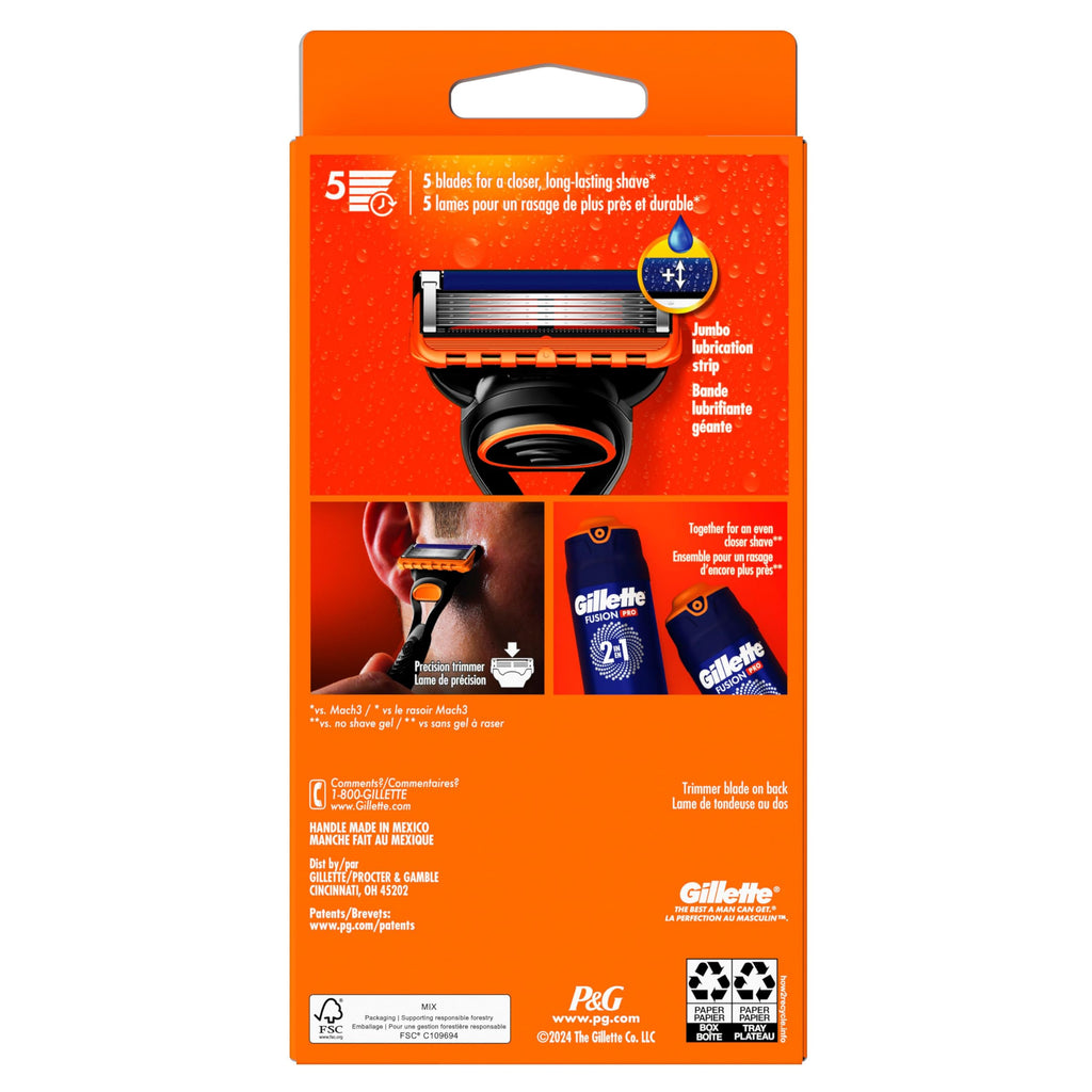 Razor Handle + 1 Razor Blade Refill W1065