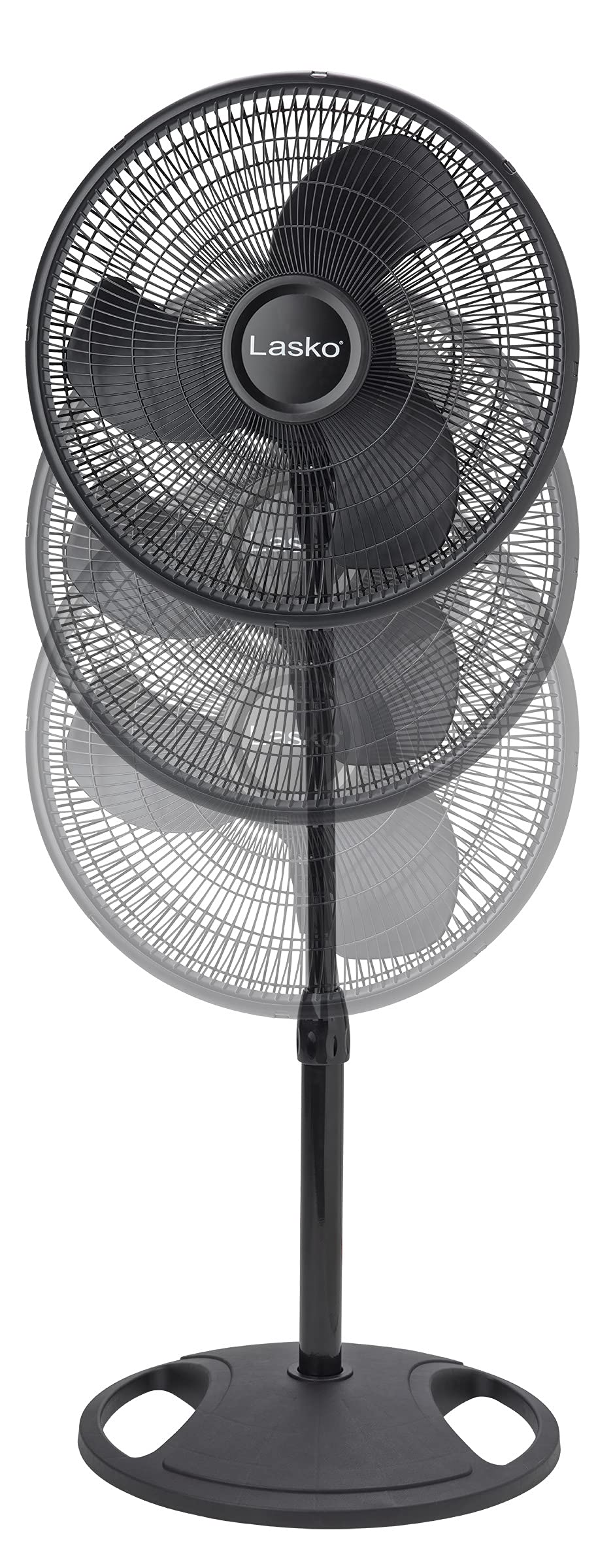 Oscillating Standing Pedestal Fan 16" Black K276