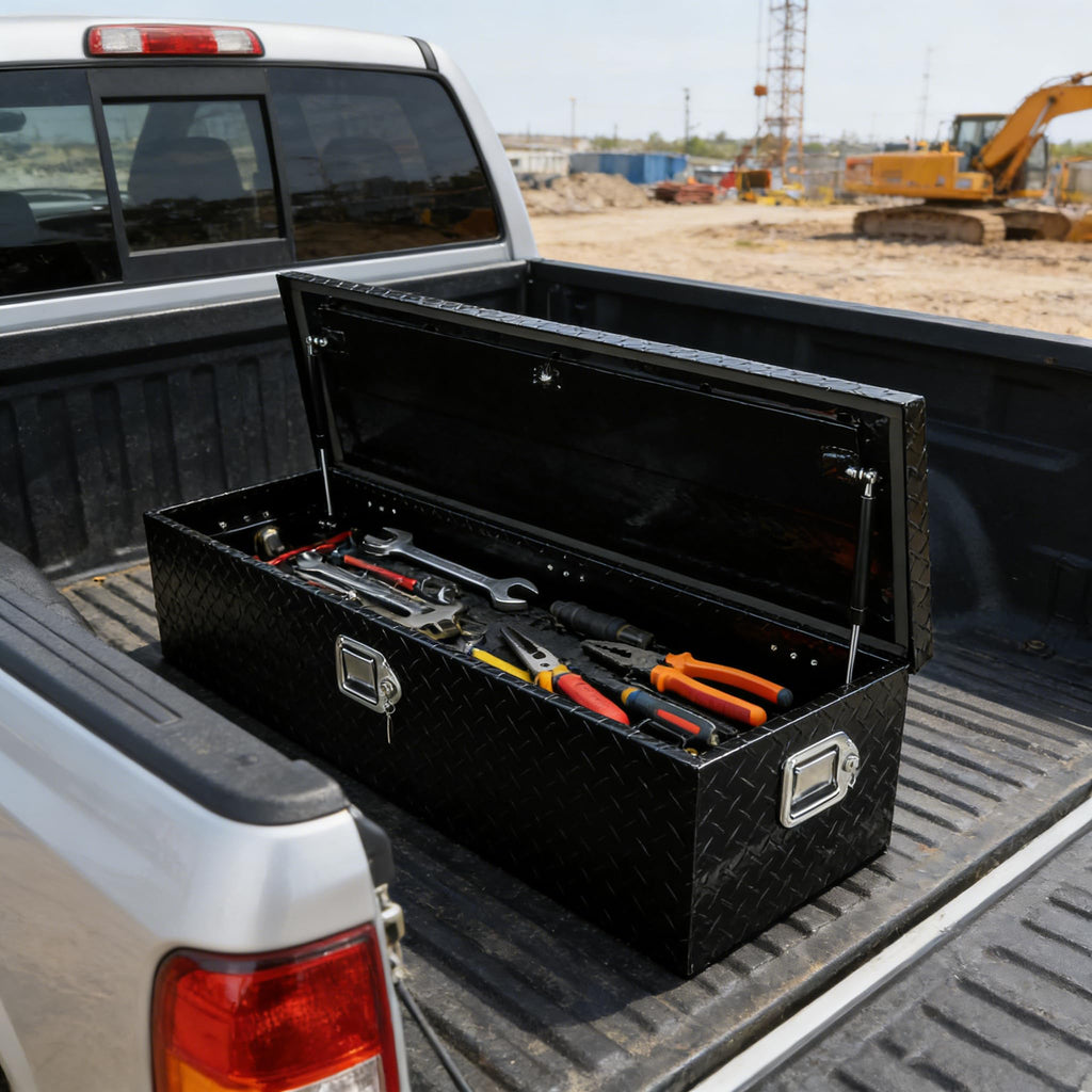 39" Aluminum Lockable Truck Tool Box Y6382
