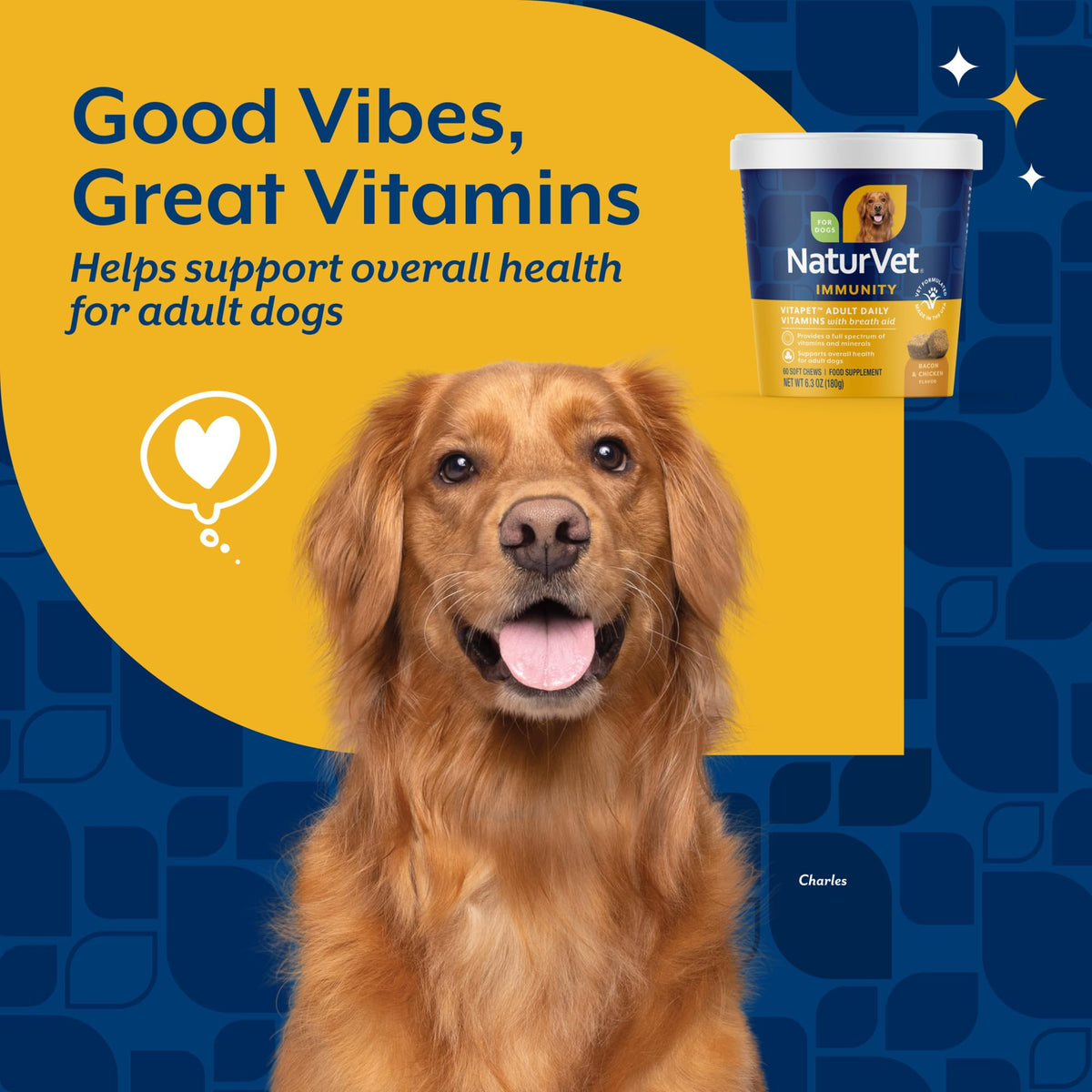 Adult Daily Vitamins with Breath Aid for Dogs 60 Ct T1891