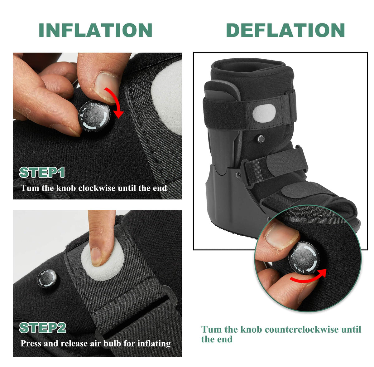 Short Walking Boot V605