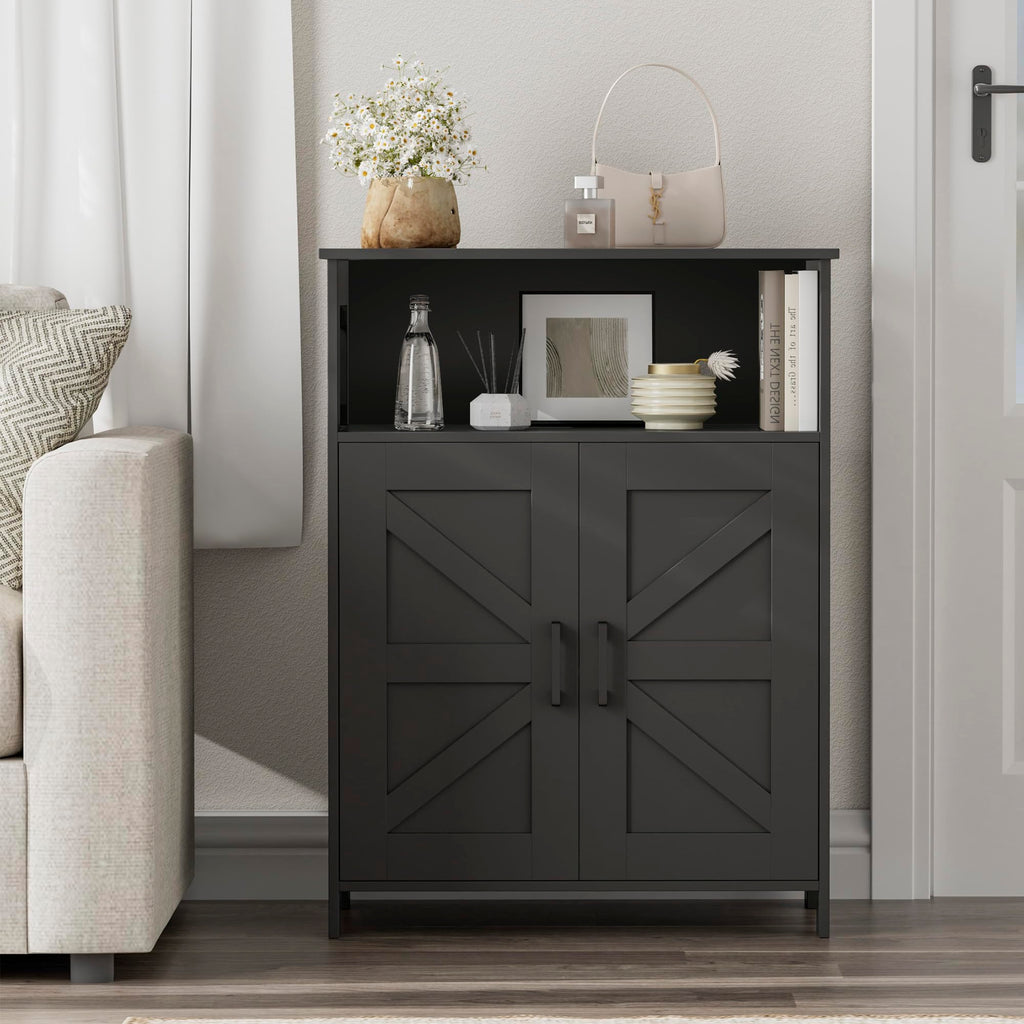 Bathroom Storage Cabinet with Doors W617