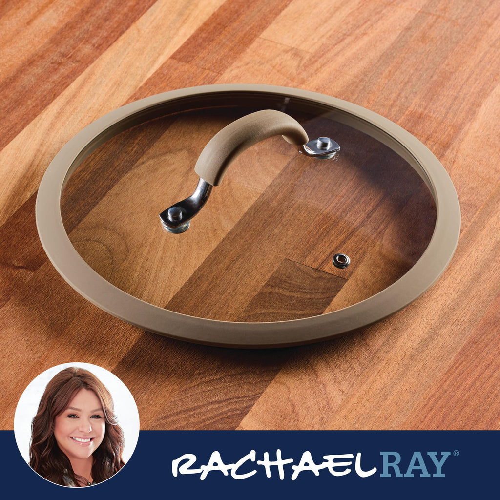 10-Inch Silicone-Rimmed Glass Lid P8834