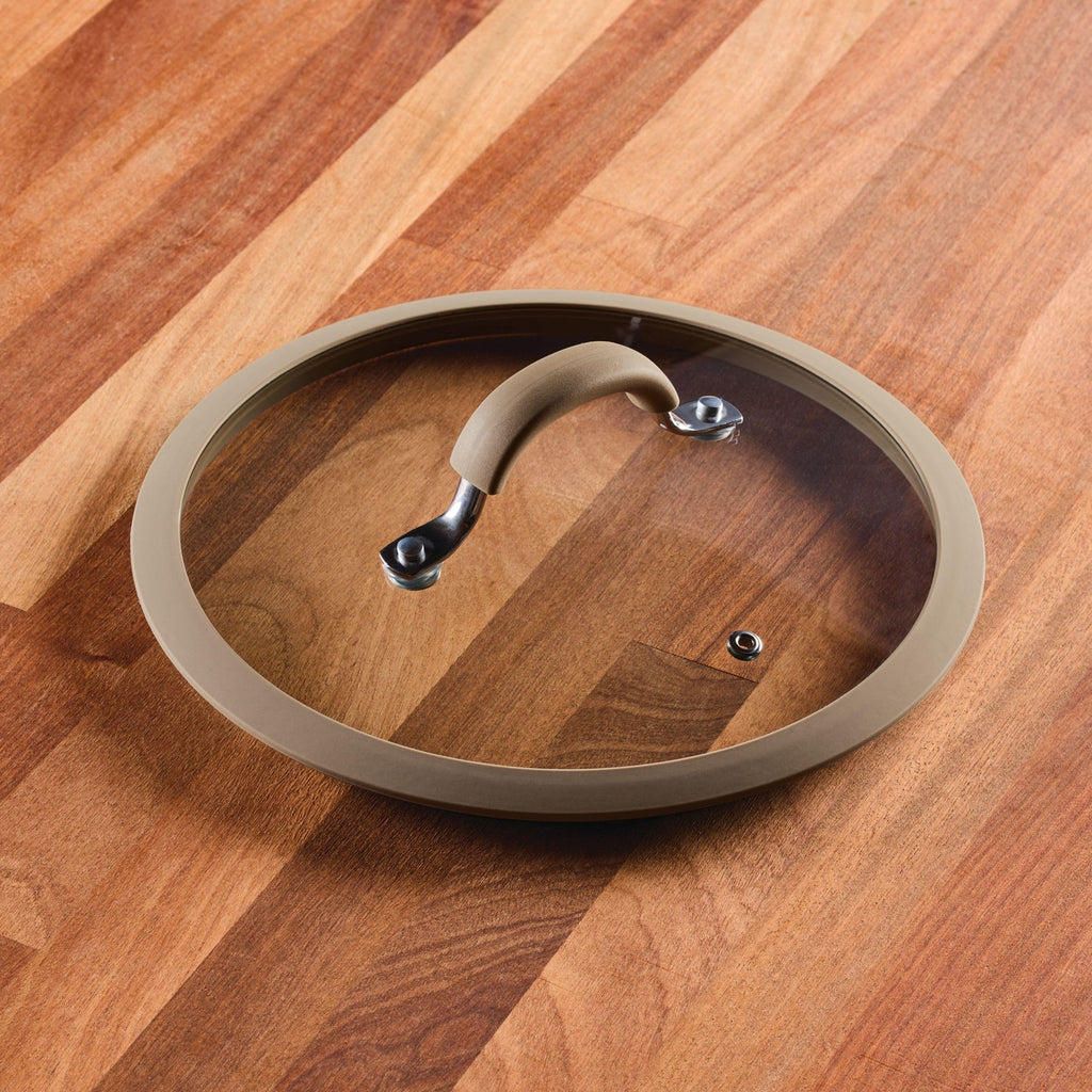 10-Inch Silicone-Rimmed Glass Lid P8834
